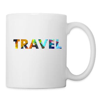 Voyage - Mug blanc - blanc - Droite