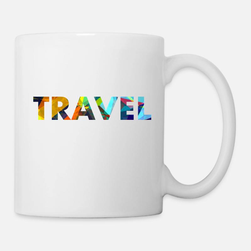 Voyage - Mug blanc - blanc