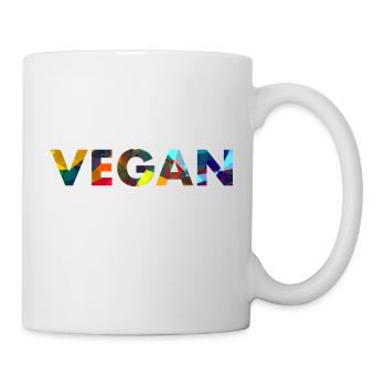 végétalien - Mug blanc - blanc - Droite