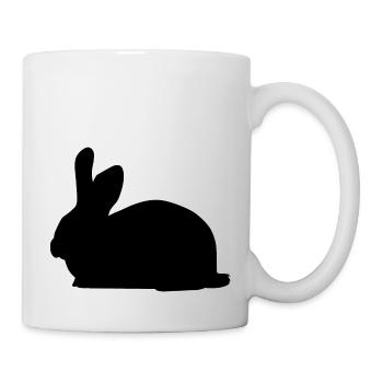 Rabbit Rabbit Bunny Rabbit Rodent rodents - Mug - white - Right