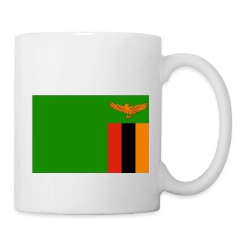 Zambia Flagg - Mug - white - Right