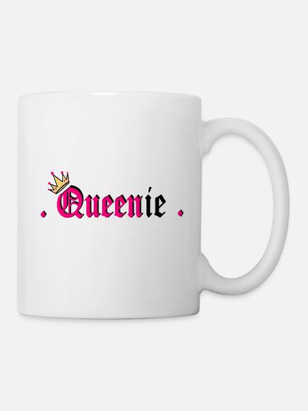 Idée cadeau Queenie - Mug blanc - blanc
