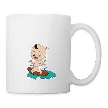 Baby surfs - Mug - white - Right