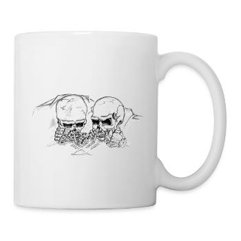 Till we die - Tasse - Weiß - Rechts