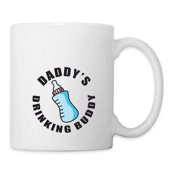 Daddy's drinking buddy - Mug - white - Right