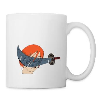Samurai anime - Mug - white - Right