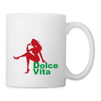 Dolce Vita - Mug blanc - blanc - Droite