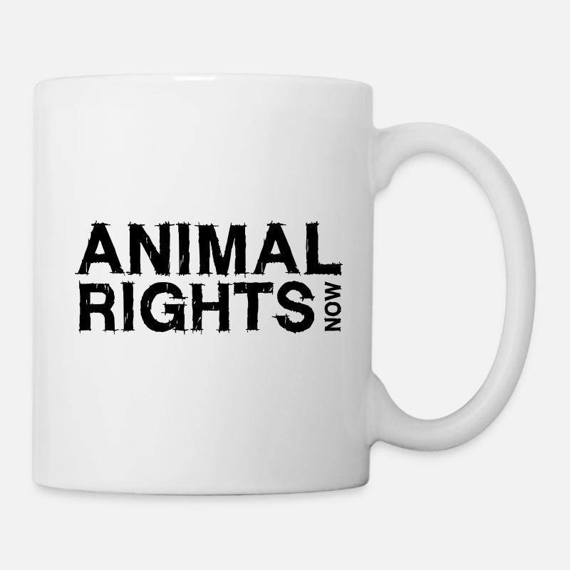 ANIMAL RIGHTS NOW_01 - Mug - white