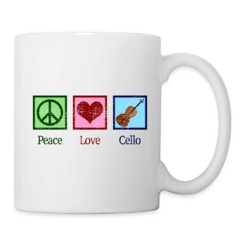 CELLO SHIRT - Mug blanc - blanc - Droite