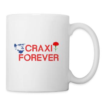 CRAXI POUR TOUJOURS - Mug blanc - blanc - Droite