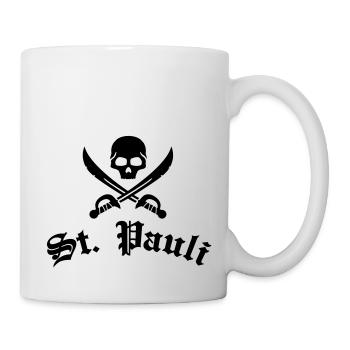 st_pauli_pirat__f1 - Tasse - Weiß - Rechts