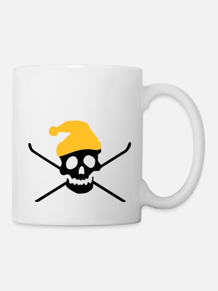 Ski - Tasse - Weiß