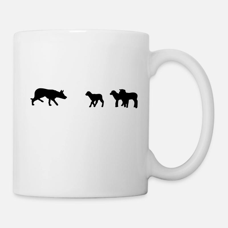 Hütehund_CB - Tasse - Weiß