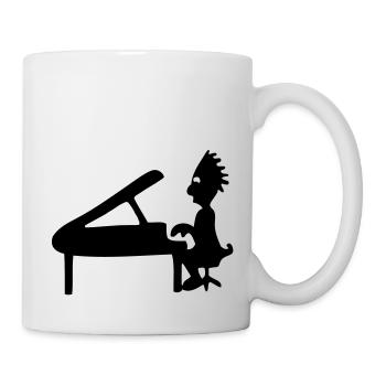 piano classic - Mug - white - Right