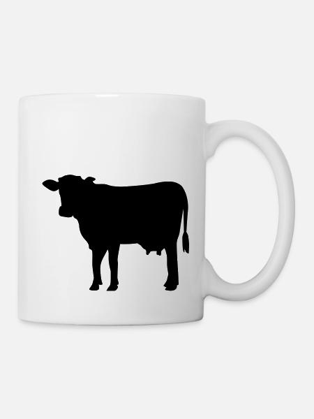 Kuh - Tasse - Weiß