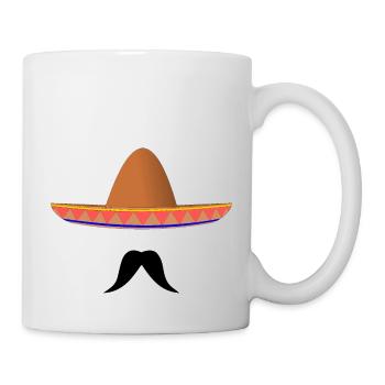 Mexican sombrero - Mug - white - Right