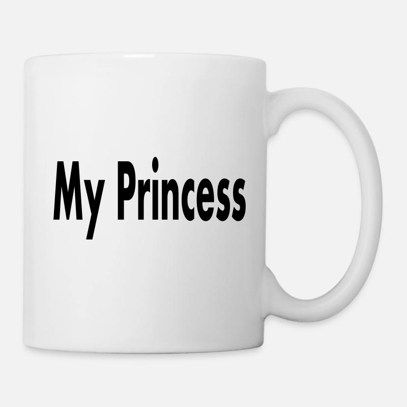 My Princess lettering - Mug - white