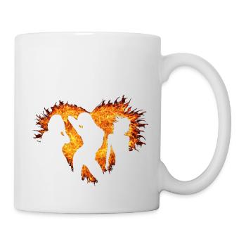 heart dance - Mug - white - Right