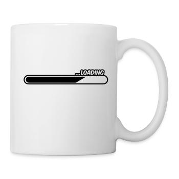 loading_ay1 - Tasse - Weiß - Rechts