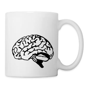 brain - Mug - white - Right