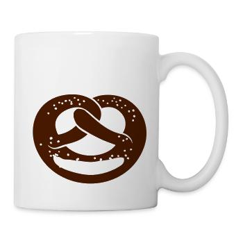 bretzel - Mug blanc - blanc - Droite