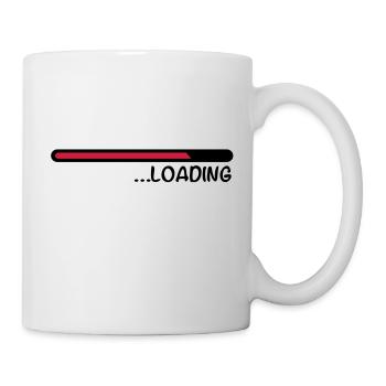 loading_cc2 - Mug blanc - blanc - Droite