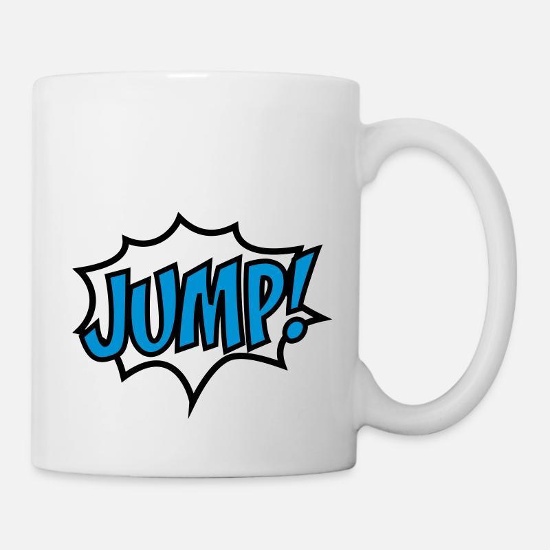 jump - Tasse - Weiß