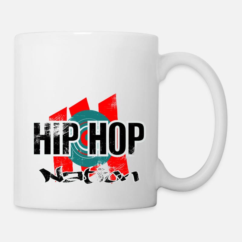 HIP HOP Nation - Mug blanc - blanc