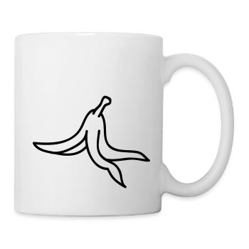 Banana Peel - Tasse - Weiß - Rechts