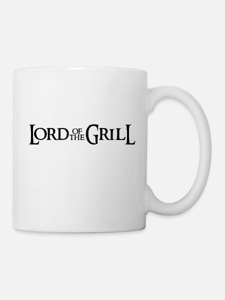 Lord of the grill - Mug - white
