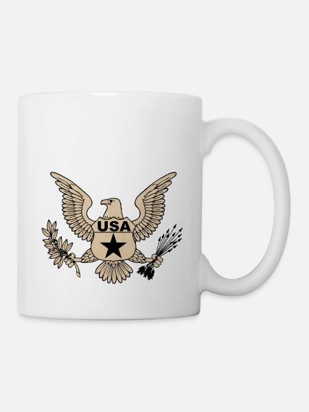 usa Armee 2 - Tasse - Weiß