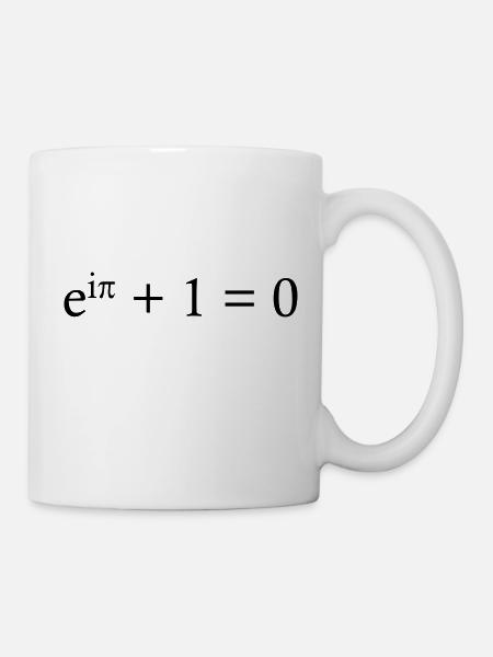 euler - Tasse - Weiß
