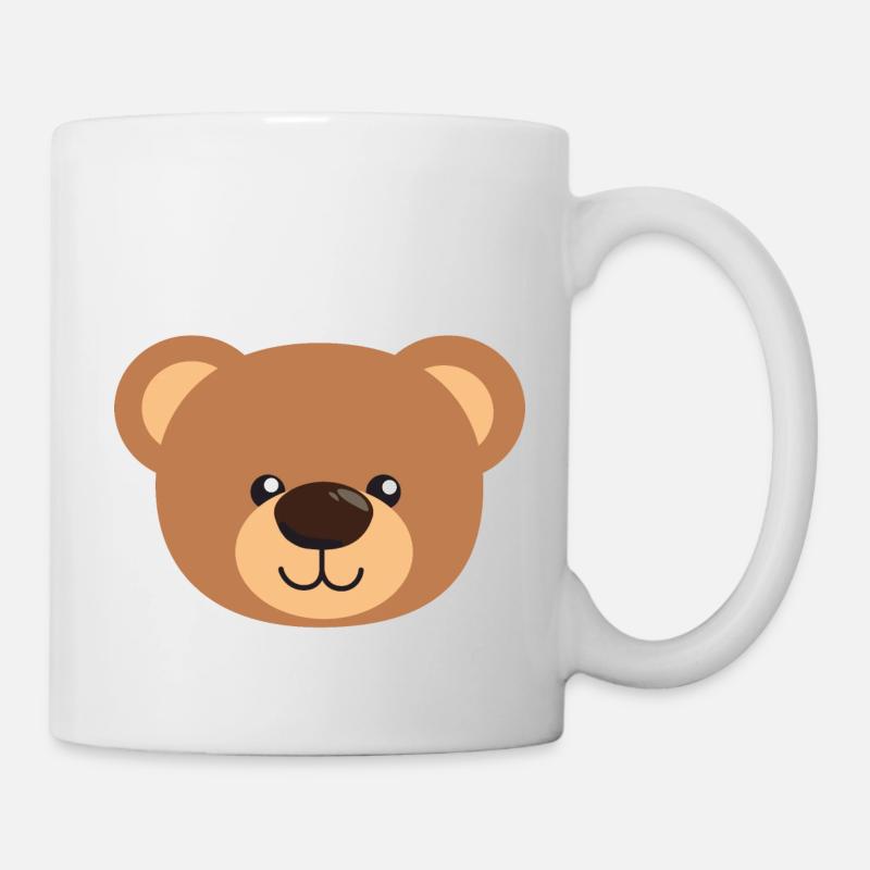 Teddybär - Tasse - Weiß