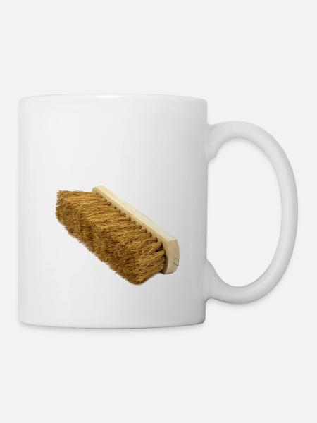balai - Mug blanc - blanc