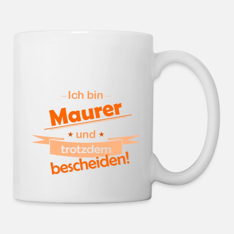 Bricklayer - Mug - white
