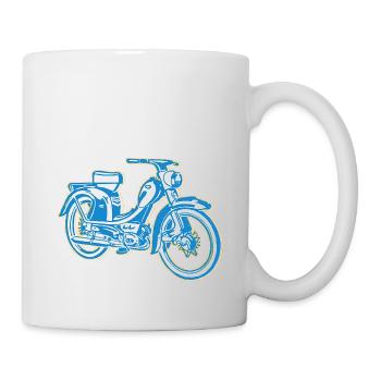 Mofa - Tasse - Weiß - Rechts
