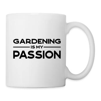 Le jardinage est ma passion - Mug blanc - blanc - Droite