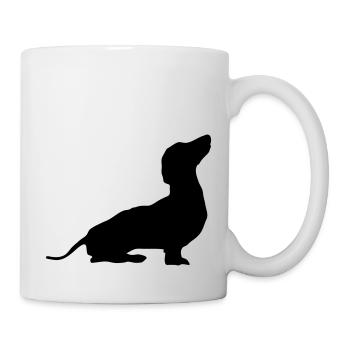 Dog - Tasse - Weiß - Rechts