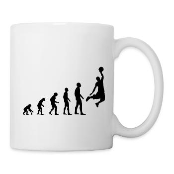 Evolution basketball - Mug - white - Right