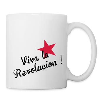 Viva la Revolucion! - Tasse - Weiß - Rechts