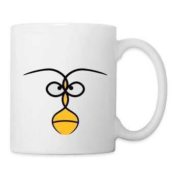 Face Tribal - Tasse - Weiß - Rechts