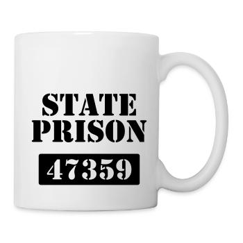 State Prison - Tasse - Weiß - Rechts