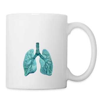 Lunge Mediziner - Tasse - Weiß - Rechts