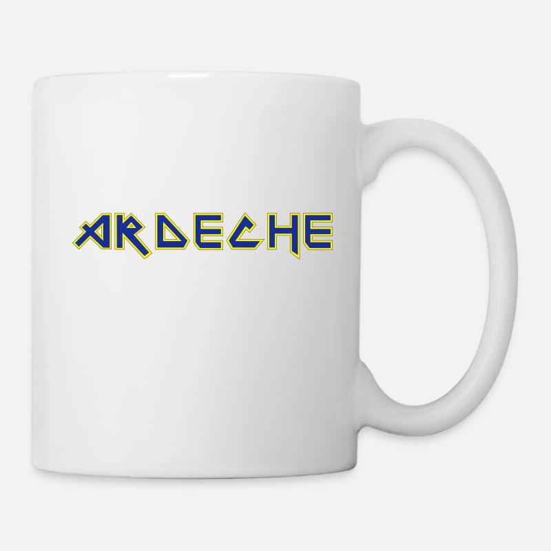 ardèche 3 couleurs - Mug blanc - blanc
