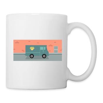IPS Truck - King of Queens - Mug blanc - blanc - Droite