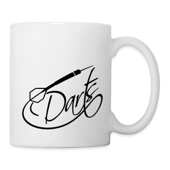 Darts Logo-Design - Mug - white - Right