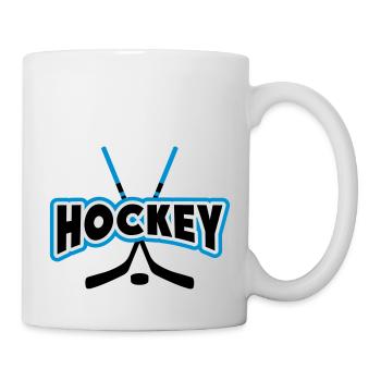 Hockey - Tasse - Weiß - Rechts