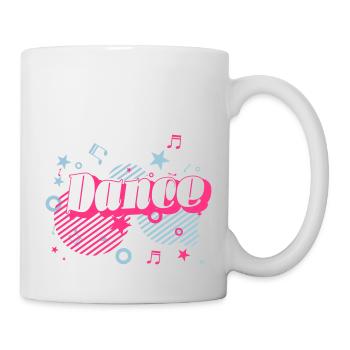 danse folle - Mug blanc - blanc - Droite