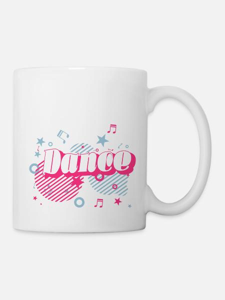 dance crazy - Tasse - Weiß