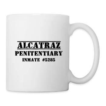 Alcatraz - Penitentiary - Inmate 5285 Jail Prison - Mug - white - Right